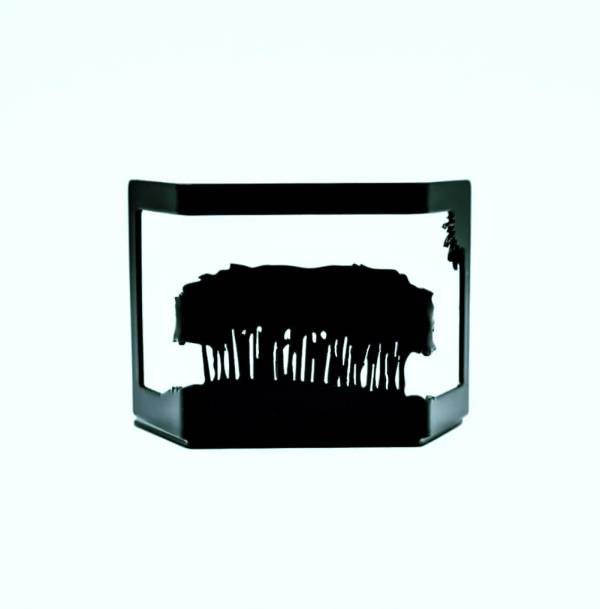 - a , metal Sculpture by Polygon Bear, measuring 5 x 7 cm (H x W) £14